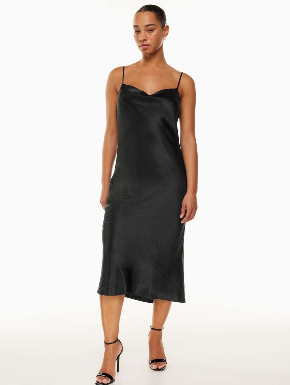 ARITZIA Babaton Model Maxi Dress Back Size XS Spaghetti Straps Adjustable
